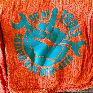 Shop rags $5 a piece or $25 for 6